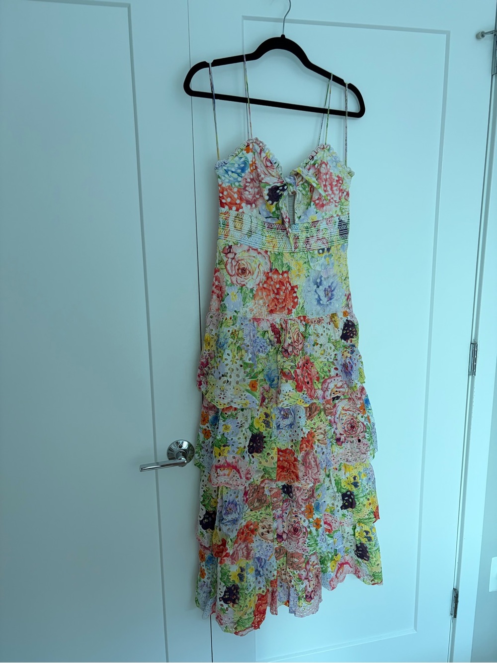 Alice + Olivia - Floral Tiered Sundress - Multicolor
